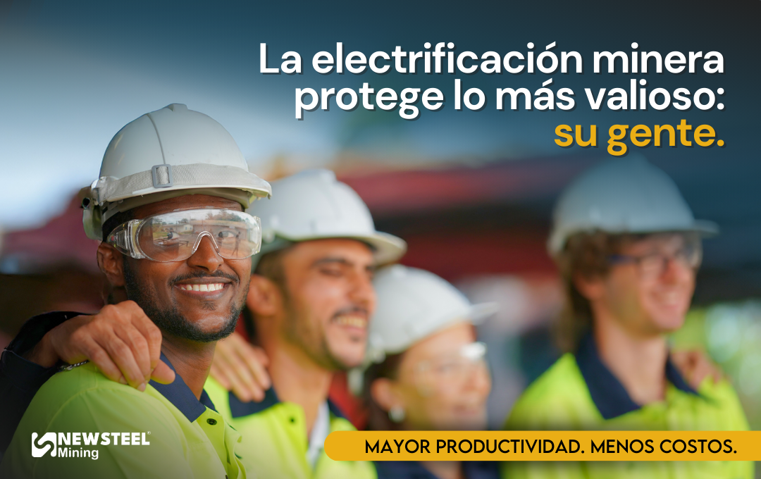 Post 5 - Más seguridad en la minería con la tecnología eléctrica de NewSteel